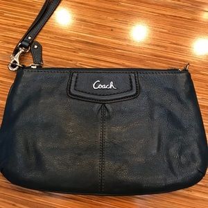Coach Leather Wristlet